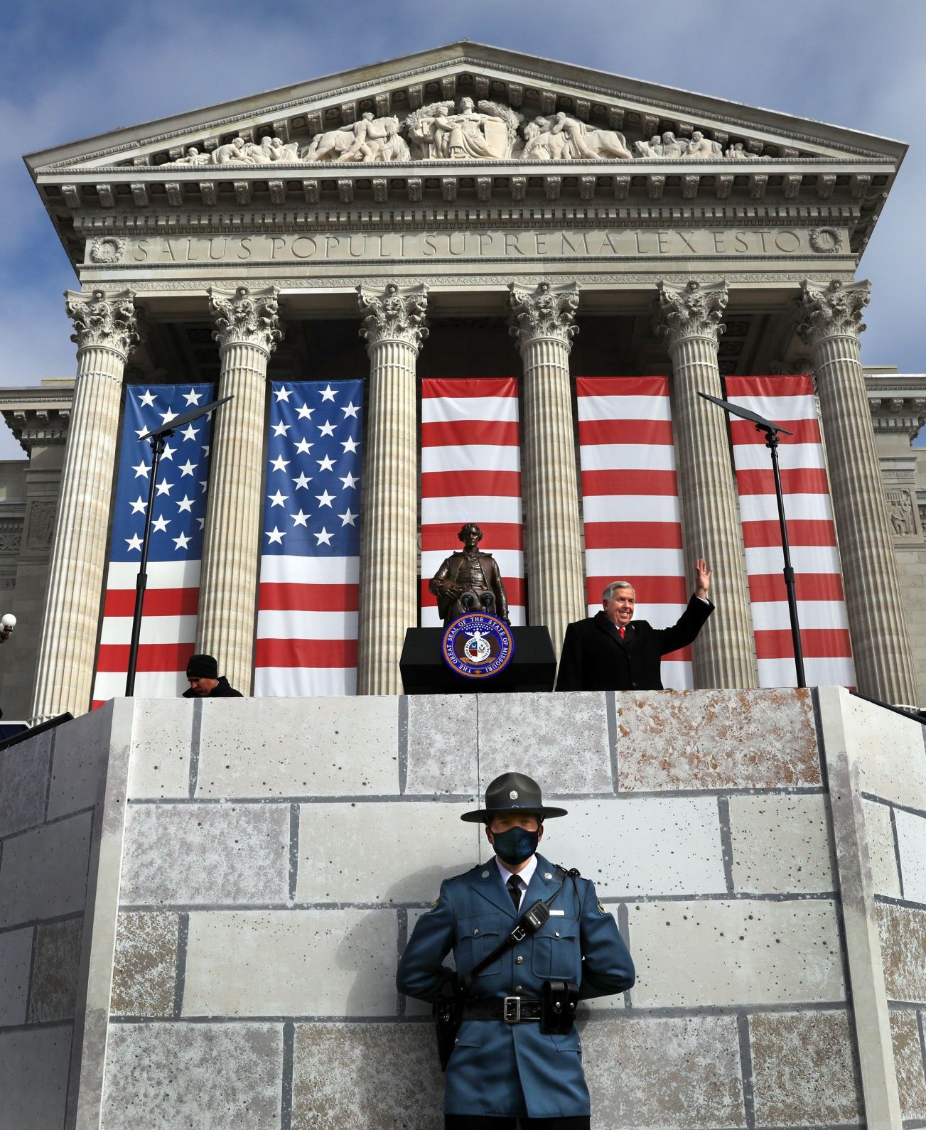 Gov. Parson sworn-in at Bicentennial Inauguration